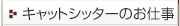 キャットシッターのお仕事